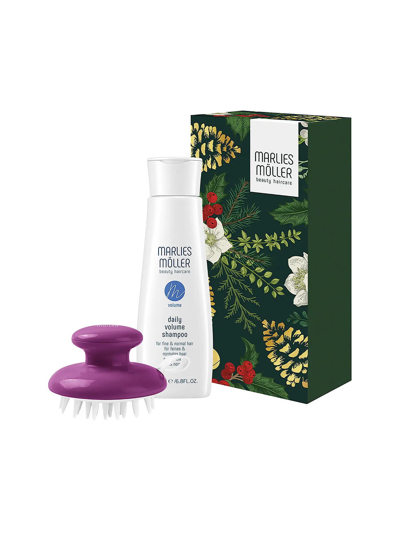 MARLIES MÖLLER | Geschenkset - Volume Shampoo & Brush 200ml | 